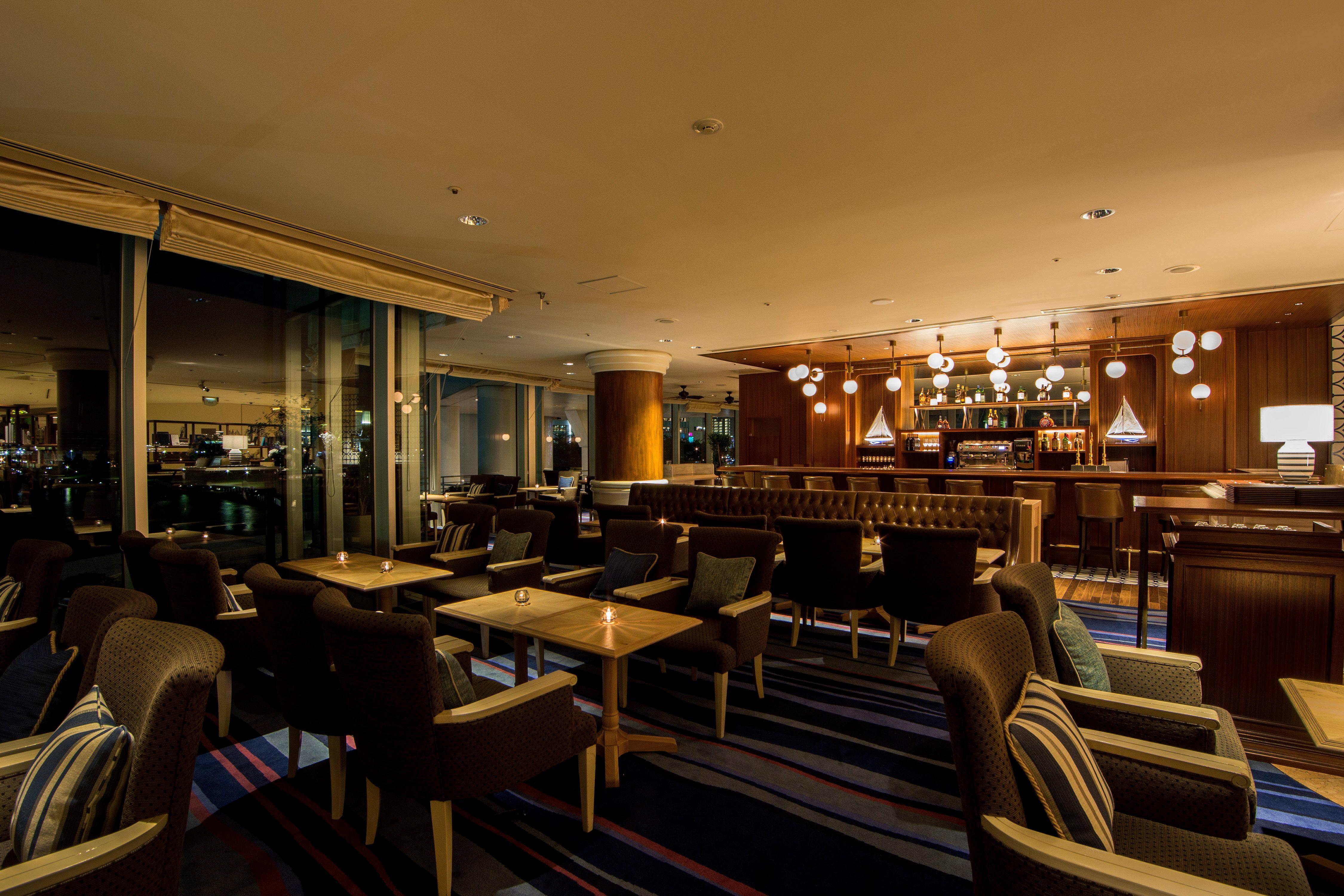 Intercontinental Yokohama Grand By Ihg Hotel Kültér fotó The lounge at the hotel