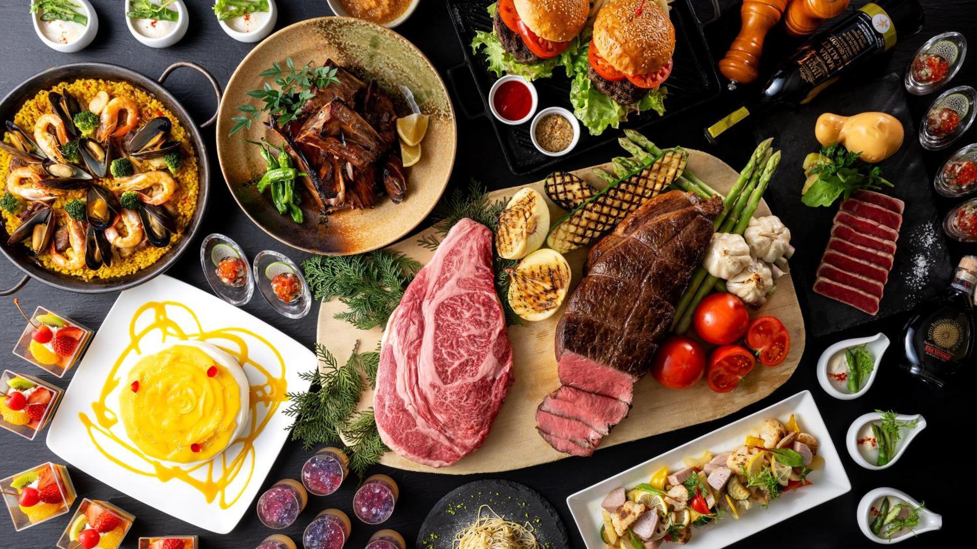 Intercontinental Yokohama Grand By Ihg Hotel Kültér fotó A selection of various foods